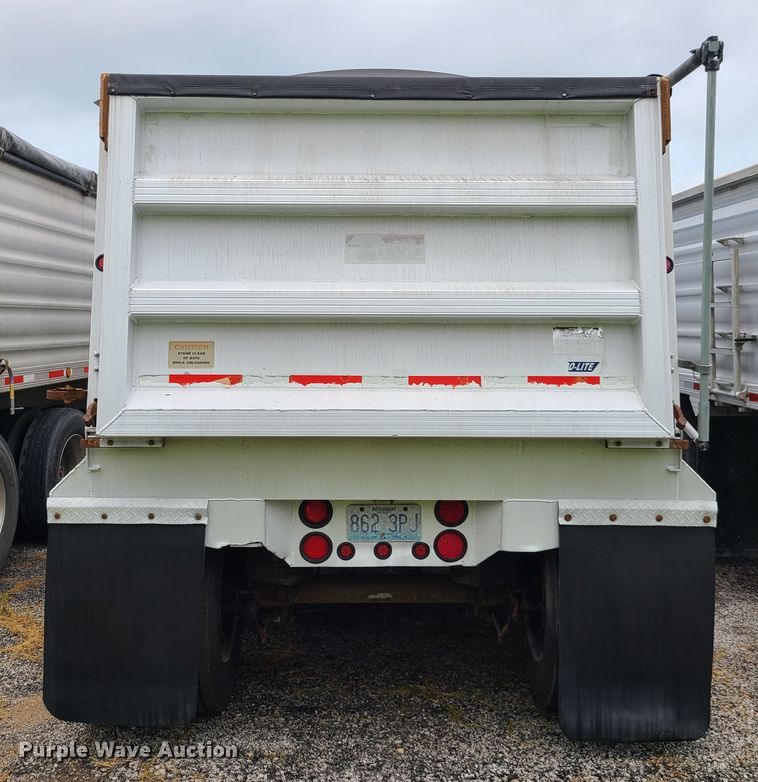 image for item DM8739 2008 Travis  end dump trailer