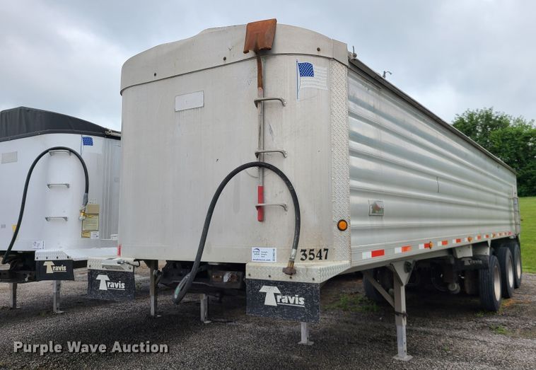 image for item DM8740 2007 Travis  end dump trailer