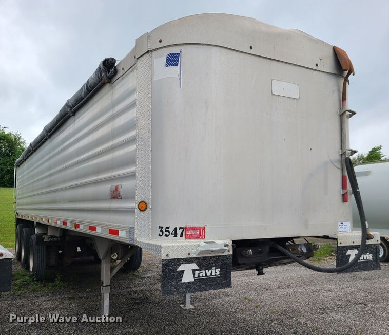image for item DM8740 2007 Travis  end dump trailer