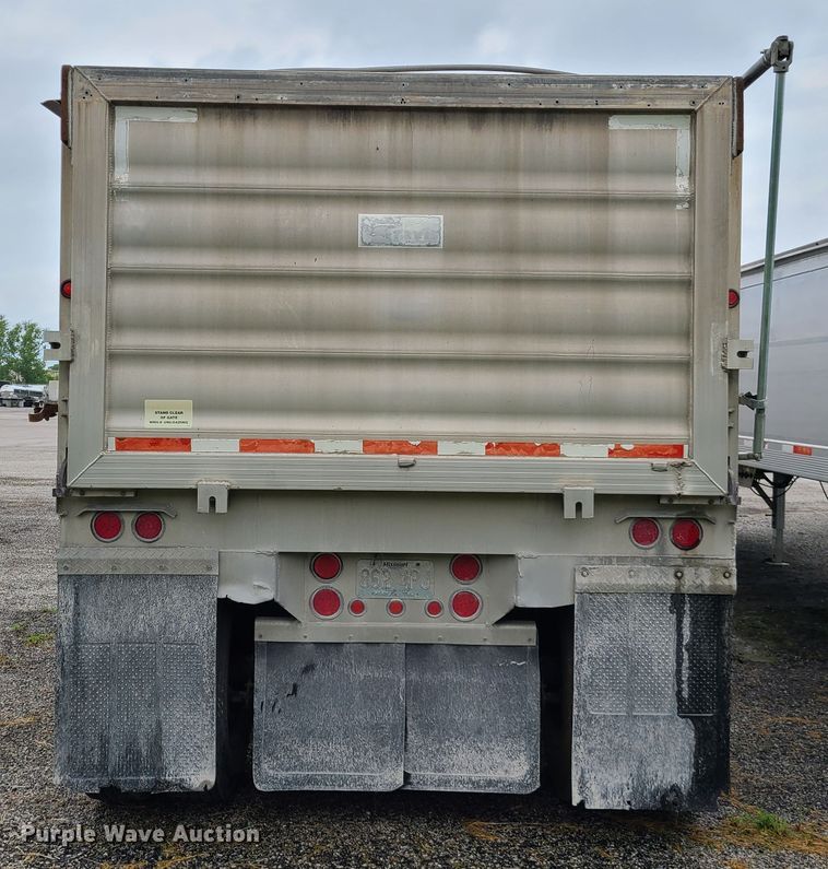 image for item DM8740 2007 Travis  end dump trailer