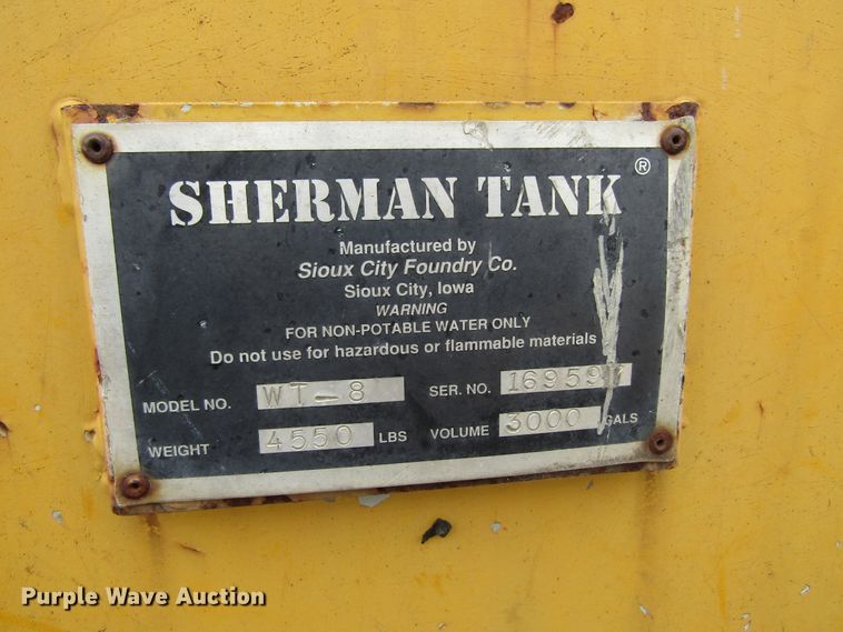 image for item EV9275 1988 Ford LN8000  water truck