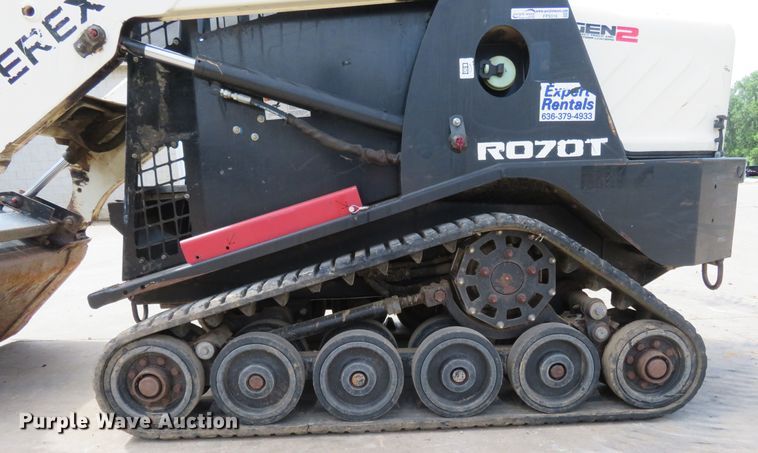 image for item FP9316 2016 Terex R070T  tracked skid steer loader