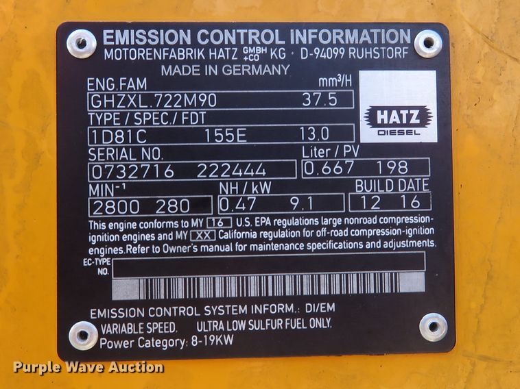 image for item FP9318 2017 CMC 60HD Arbor Pro  boom lift