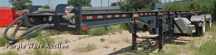 image for item HN9040 2013 Dragon  roll-off container trailer