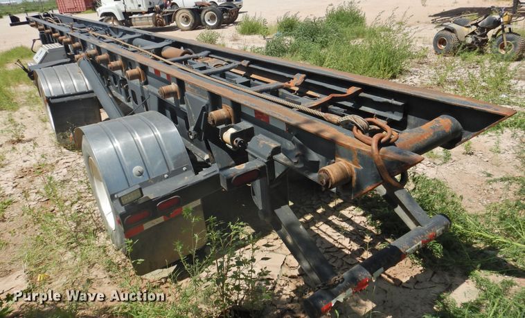 image for item HN9040 2013 Dragon  roll-off container trailer