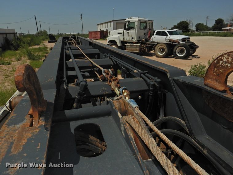 image for item HN9040 2013 Dragon  roll-off container trailer