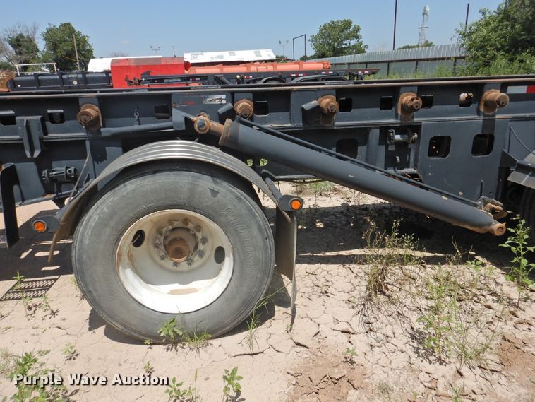 image for item HN9040 2013 Dragon  roll-off container trailer