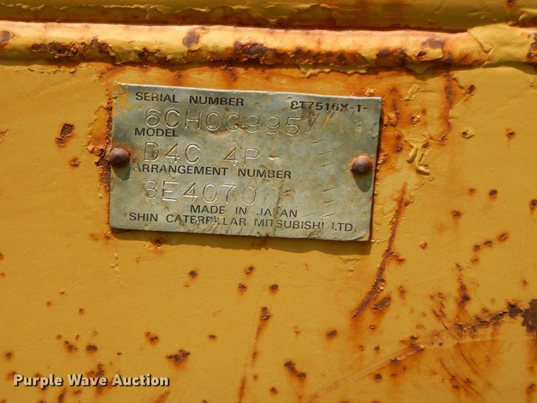 image for item HP9540 1993 Caterpillar D4C Series II  dozer