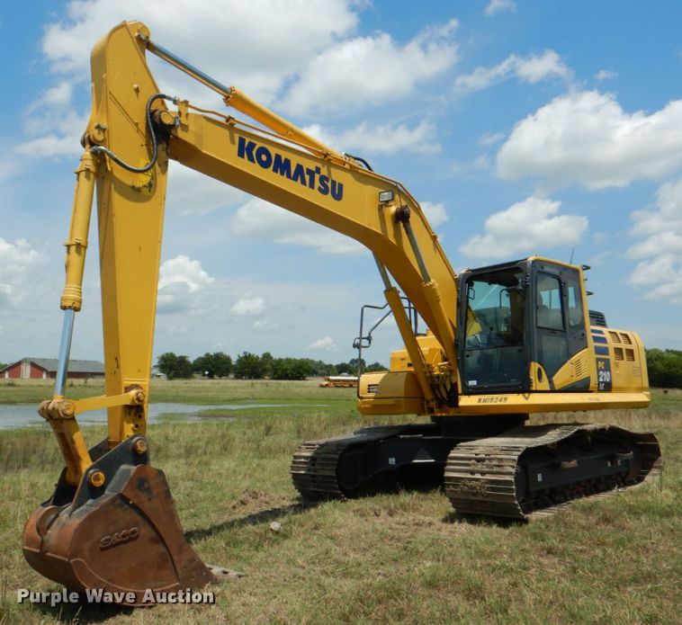 image for item HT9340 2018 Komatsu PC210LC-11  excavator