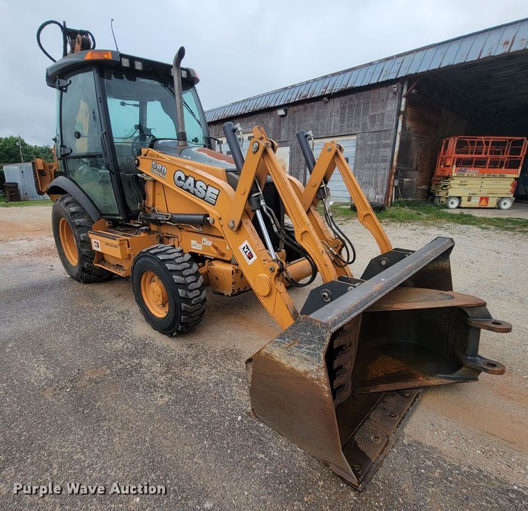 image for item IF9929 2014 Case 580 Super N  backhoe
