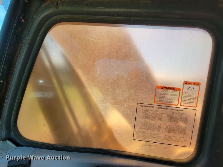 image for item IF9936 2003 Case CX210  excavator