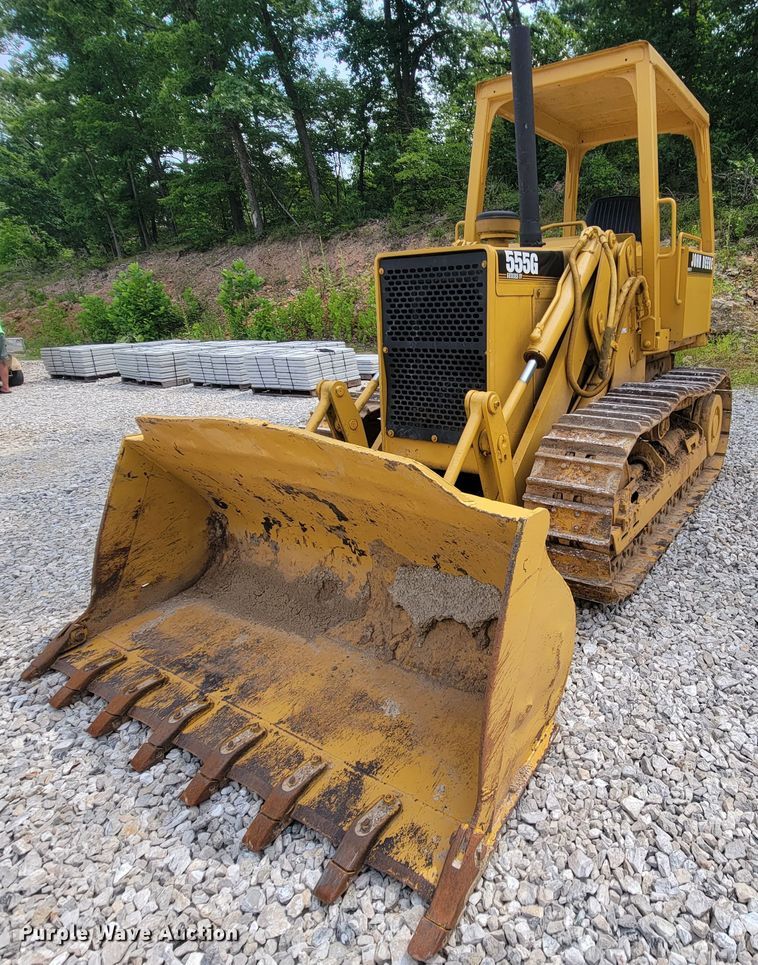 image for item IF9977 John Deere 555G  track loader