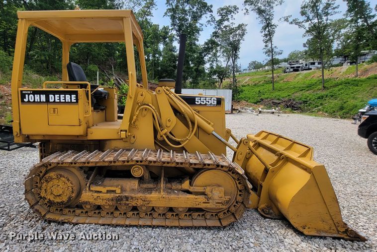 image for item IF9977 John Deere 555G  track loader