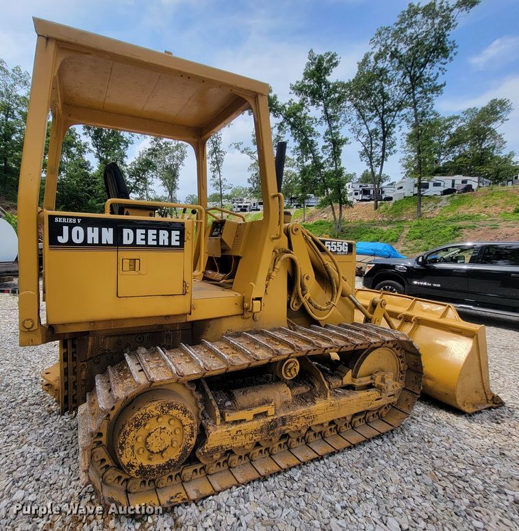 image for item IF9977 John Deere 555G  track loader