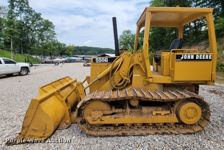 image for item IF9977 John Deere 555G  track loader