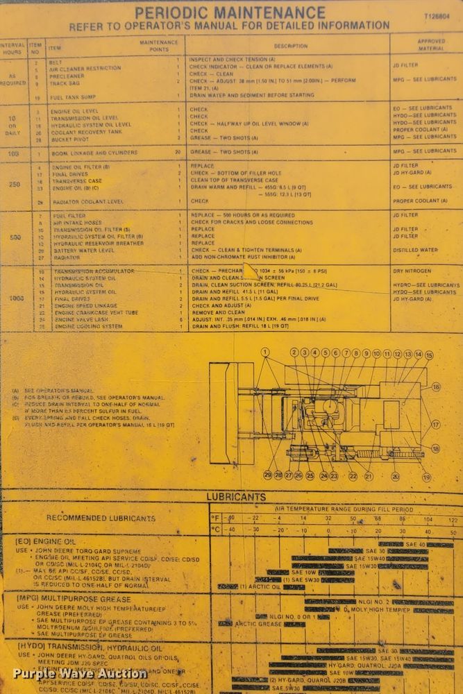 image for item IF9977 John Deere 555G  track loader