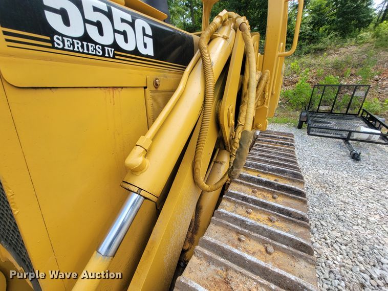 image for item IF9977 John Deere 555G  track loader