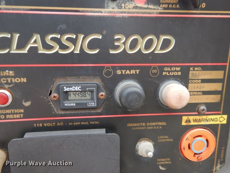 image for item II9596 Lincoln Electric Classic 300D  welder