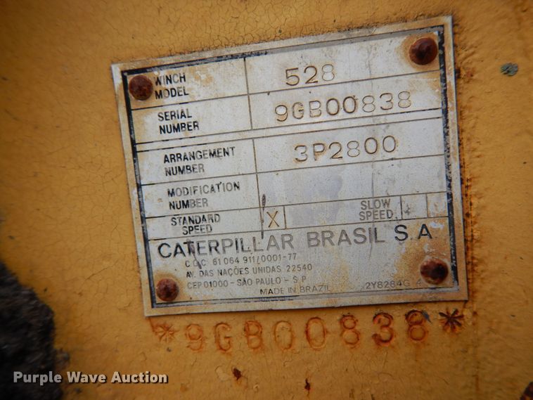 image for item II9598 Caterpillar 528  skidder