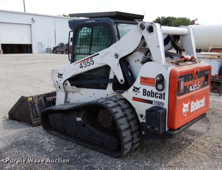 image for item II9602 2010 Bobcat T650  tracked skid steer loader