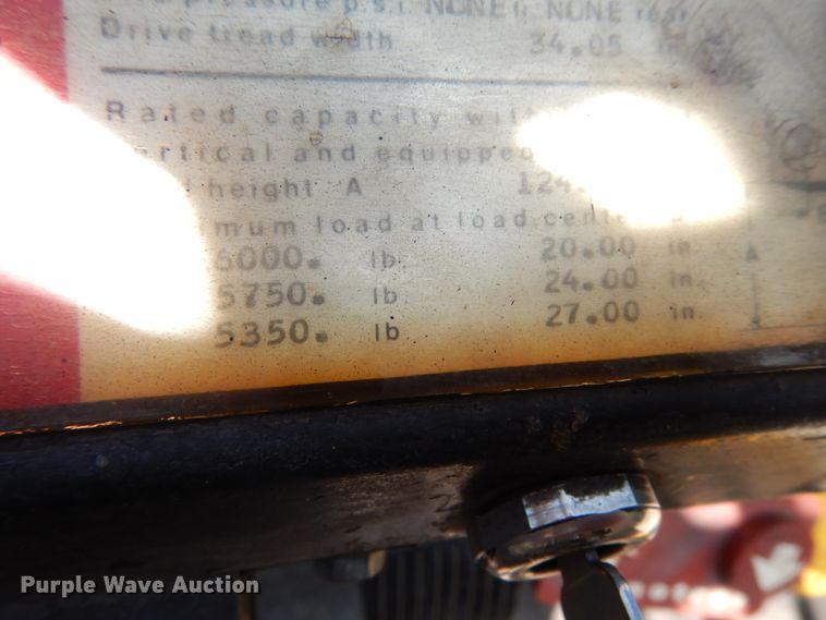 image for item II9611 Hyster S60XL  forklift