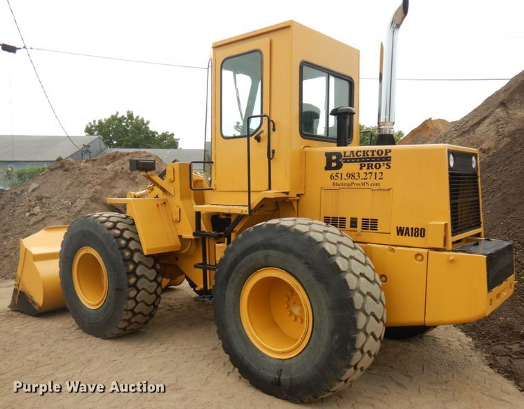image for item IL9870 1989 Komatsu WA180  wheel loader