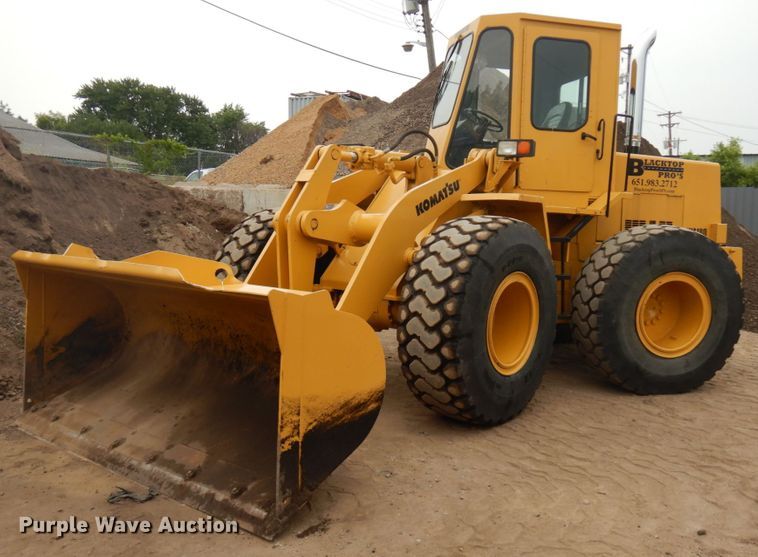 image for item IL9870 1989 Komatsu WA180  wheel loader