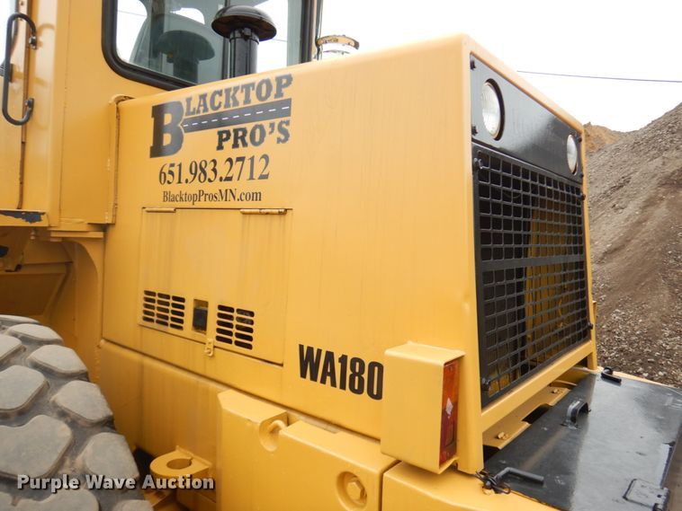 image for item IL9870 1989 Komatsu WA180  wheel loader