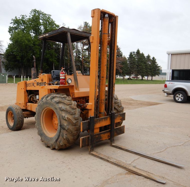 image for item IQ9710 1980 Case 586C  forklift