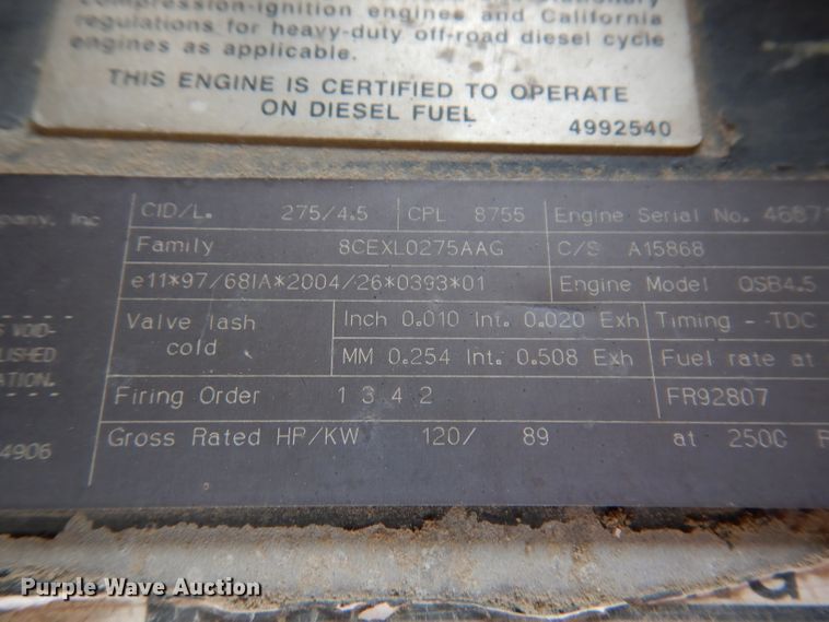 image for item IQ9711 2008 Vermeer RTX1250  cable plow