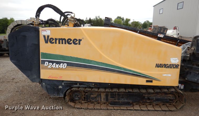 image for item IQ9712 2013 Vermeer D24X40 Series II  directional boring unit