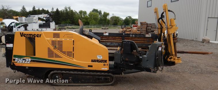 image for item IQ9713 2013 Vermeer D20X22 Series II  directional boring unit