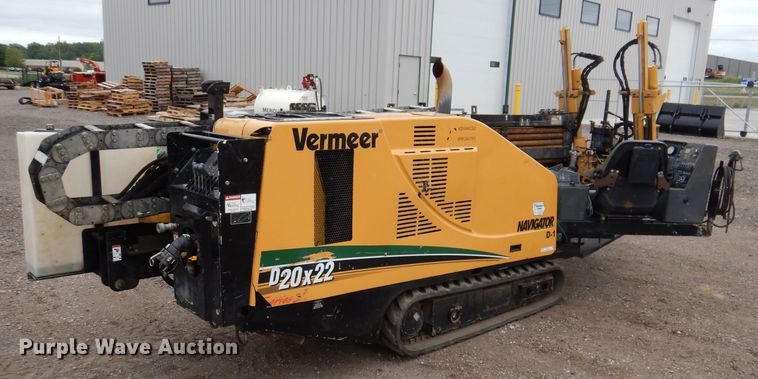 image for item IQ9713 2013 Vermeer D20X22 Series II  directional boring unit
