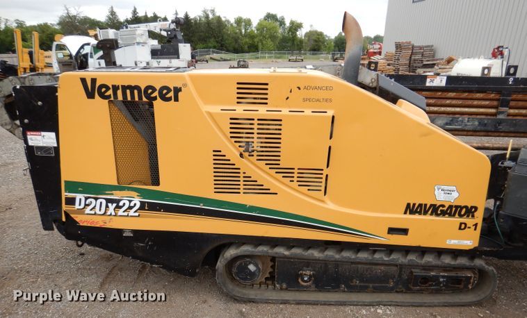 image for item IQ9713 2013 Vermeer D20X22 Series II  directional boring unit