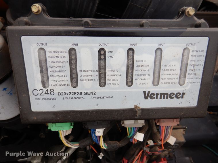 image for item IQ9713 2013 Vermeer D20X22 Series II  directional boring unit