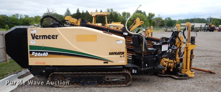 image for item IQ9714 2014 Vermeer D24X40 Series II  directional boring unit