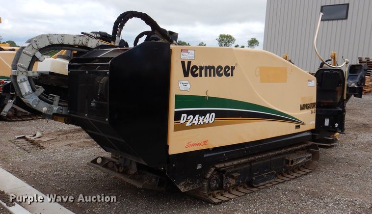 image for item IQ9714 2014 Vermeer D24X40 Series II  directional boring unit