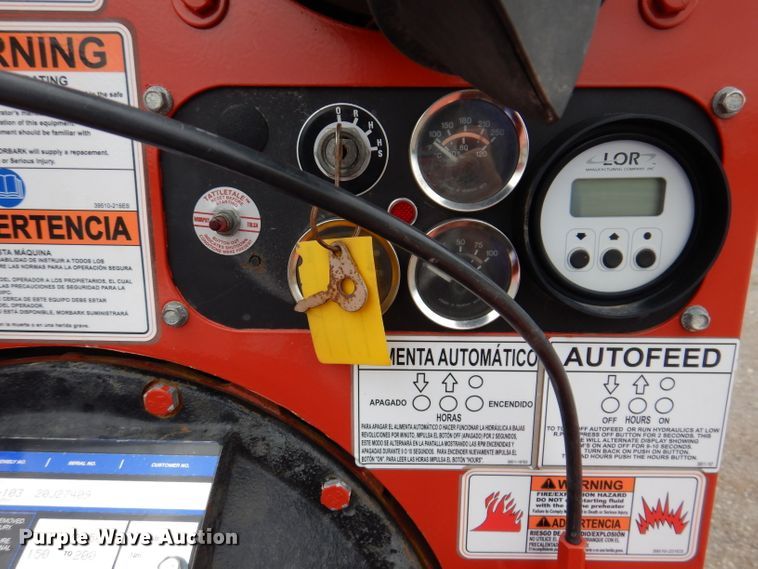 image for item IQ9715 2015 Morbark Beever M12R  wood chipper