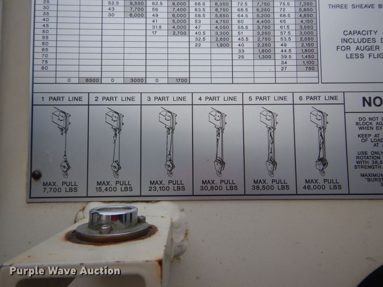 image for item IT9208 1998 Ford LT9513  crane truck