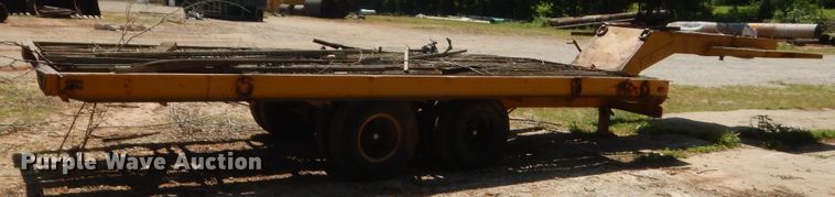 image for item IT9554 Shop built equipment trailer
