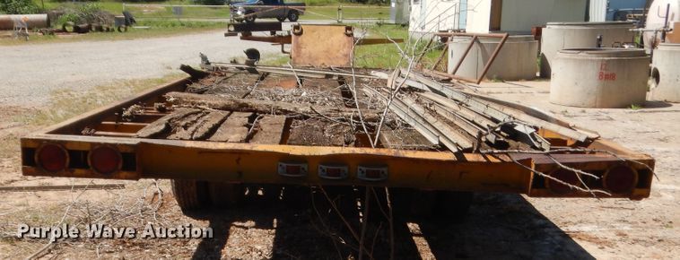 image for item IT9554 Shop built equipment trailer