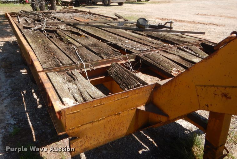 image for item IT9554 Shop built equipment trailer