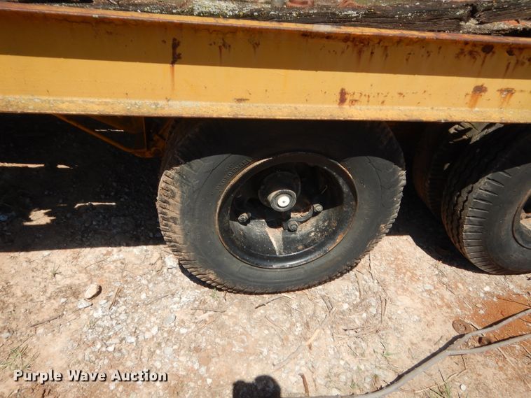 image for item IT9554 Shop built equipment trailer