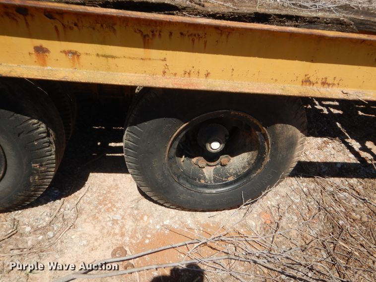 image for item IT9554 Shop built equipment trailer