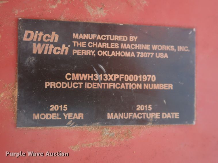 image for item IT9610 1997 Ditch Witch 3700  trencher