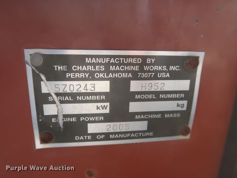 image for item IT9611 2005 Ditch Witch RT115  trencher