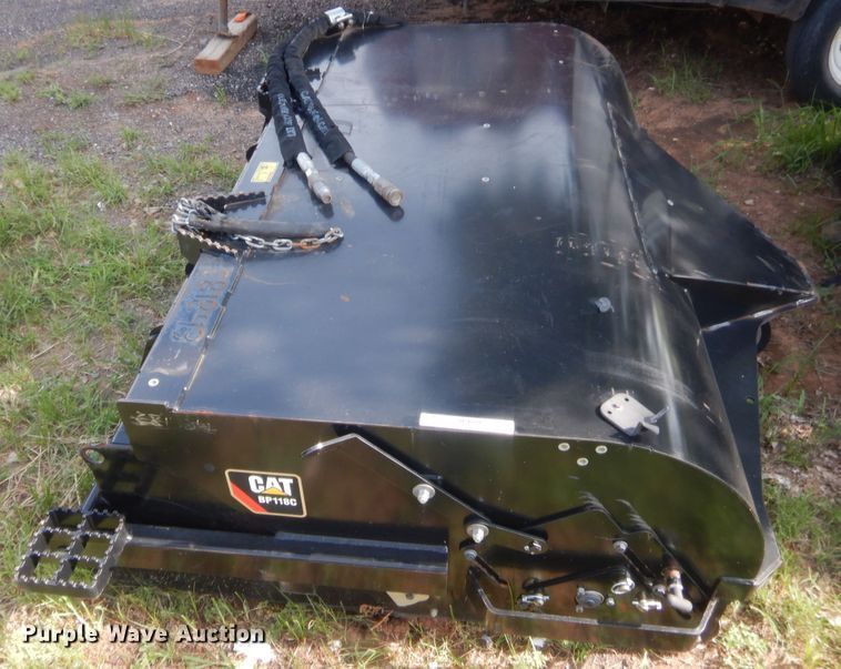 image for item IT9634 Caterpillar BP118C  84"W skid steer sweeper