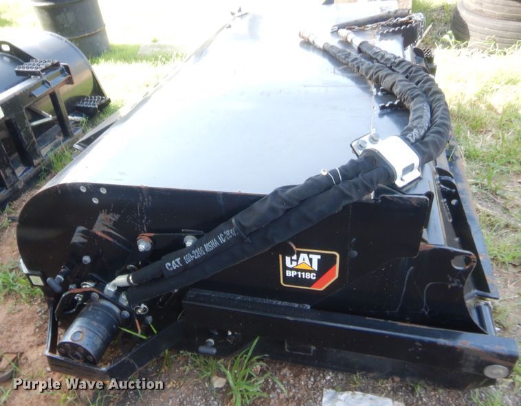 image for item IT9634 Caterpillar BP118C  84"W skid steer sweeper