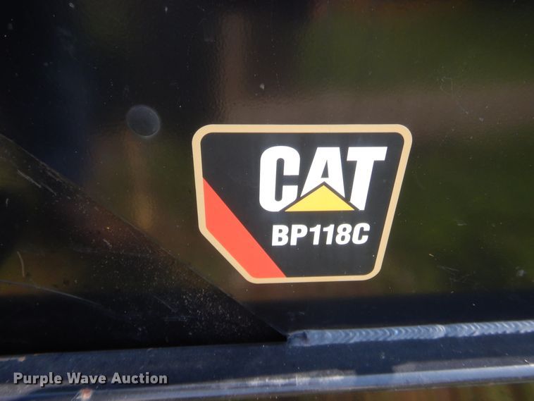 image for item IT9634 Caterpillar BP118C  84"W skid steer sweeper