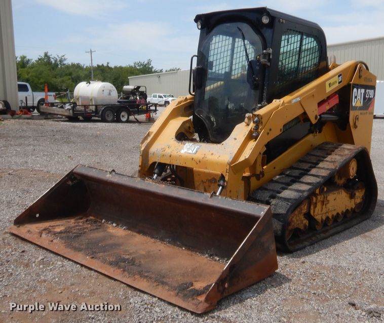 image for item IT9649 2014 Caterpillar 279D  tracked skid steer loader